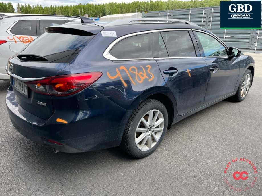Mazda 6 2015-2018 (Type III, Fase 2) , Motorkode: SH-VPTS, Girkassekode: GW7P03000