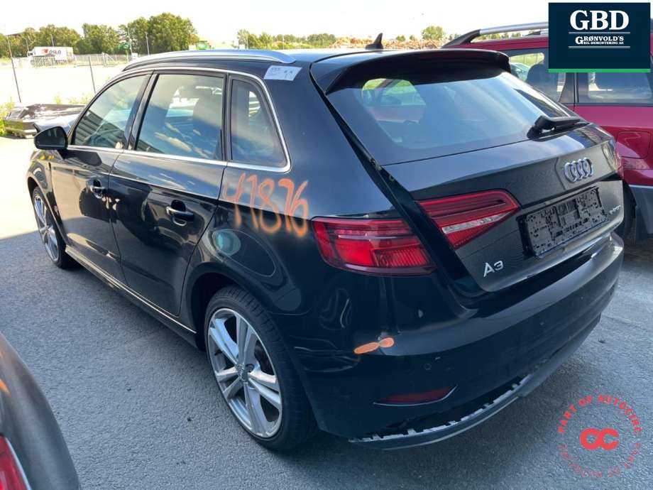 Audi A3 2016-2020 (Type III, Fase 2) , Motorkode: CUKB, Girkassekode: SBZ