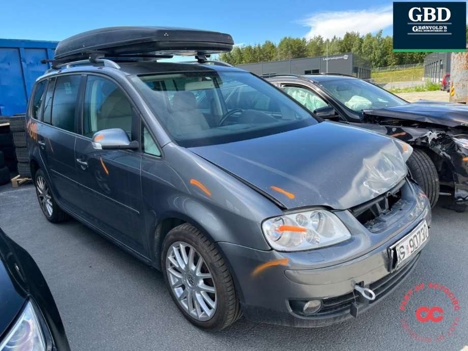 VW Touran, 2003-2006 (Type I, Fase 1)  delebil , Motorkode: BKC, Girkassekode: HQN