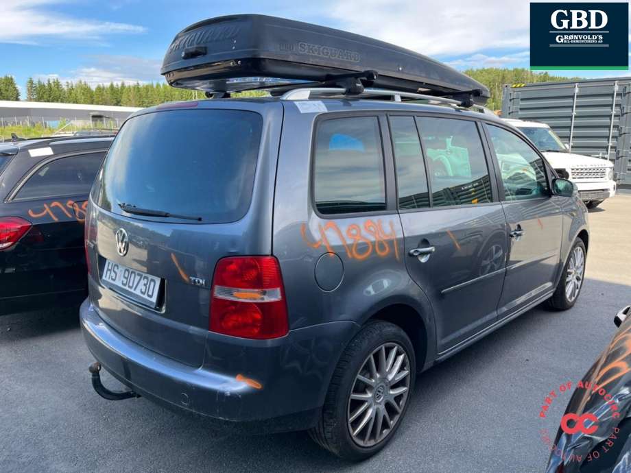 VW Touran 2003-2006 (Type I, Fase 1) , Motorkode: BKC, Girkassekode: HQN