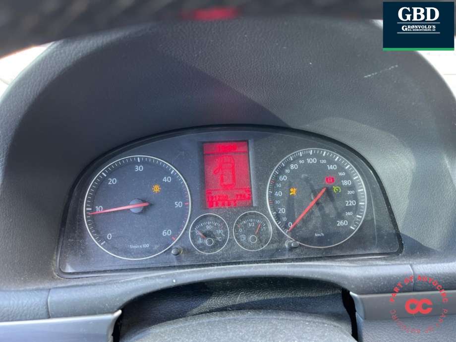 VW Touran 2003-2006 (Type I, Fase 1) , Motorkode: BKC, Girkassekode: HQN
