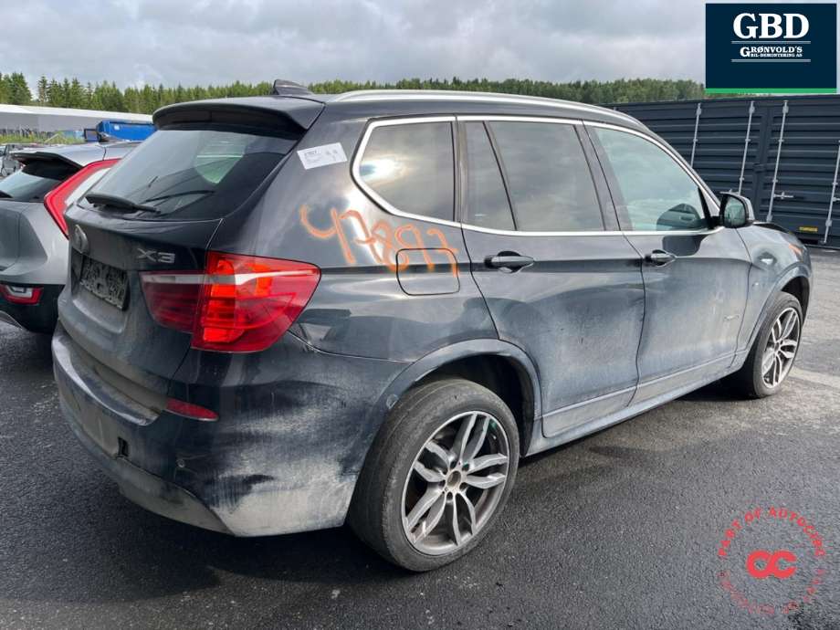BMW X3 2010-2017 (F25) (F25), Motorkode: B47D20A, Girkassekode: 24 00 8 486 836
