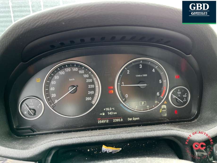 BMW X3 2010-2017 (F25) (F25), Motorkode: B47D20A, Girkassekode: 24 00 8 486 836