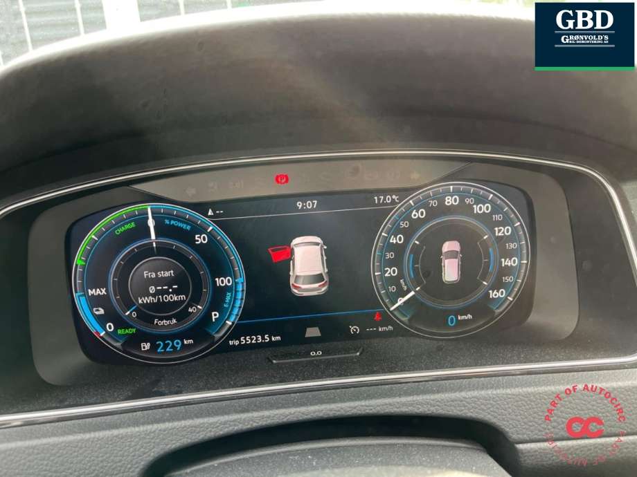 VW e-Golf 2017-2020 (Fase 2) , Motorkode: EAZA, Girkassekode: RYG