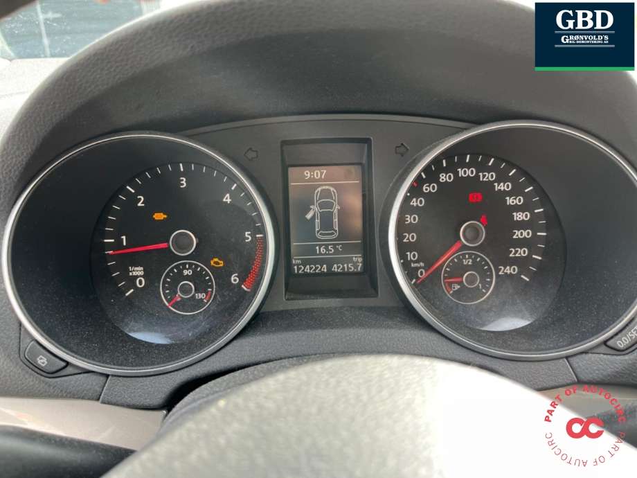VW Golf VI 2008-2012 , Motorkode: CAYB, Girkassekode: LHW