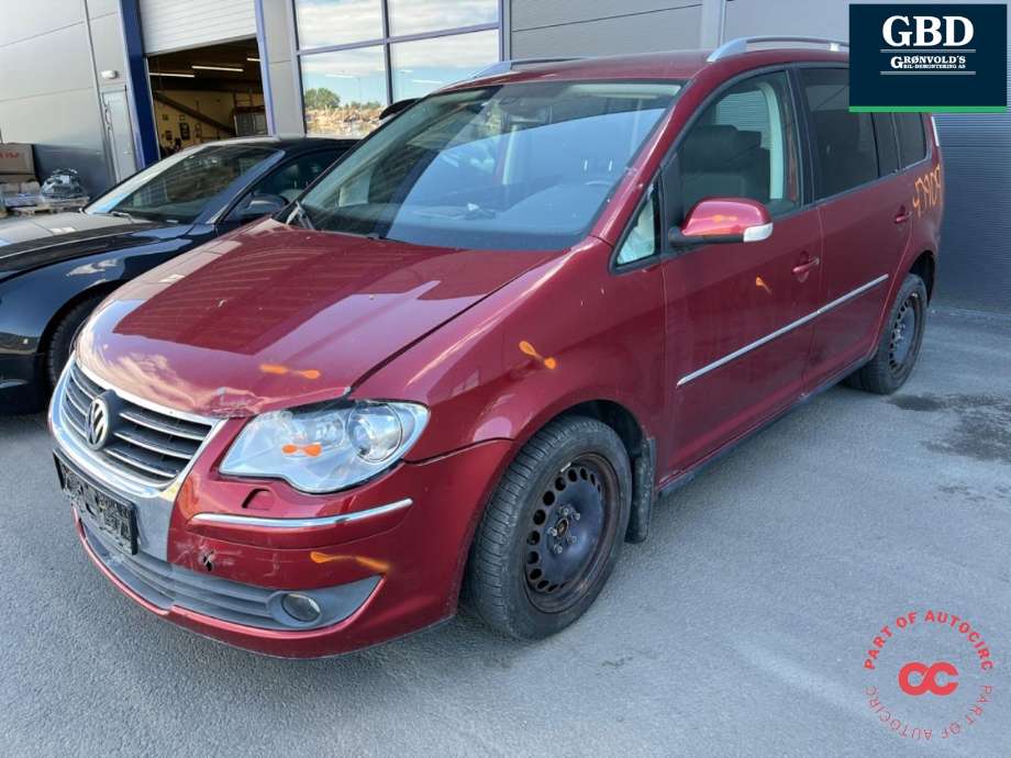 VW Touran, 2007-2010 (Type I, Fase 2)  delebil , Motorkode: BLS, Girkassekode: KMZ