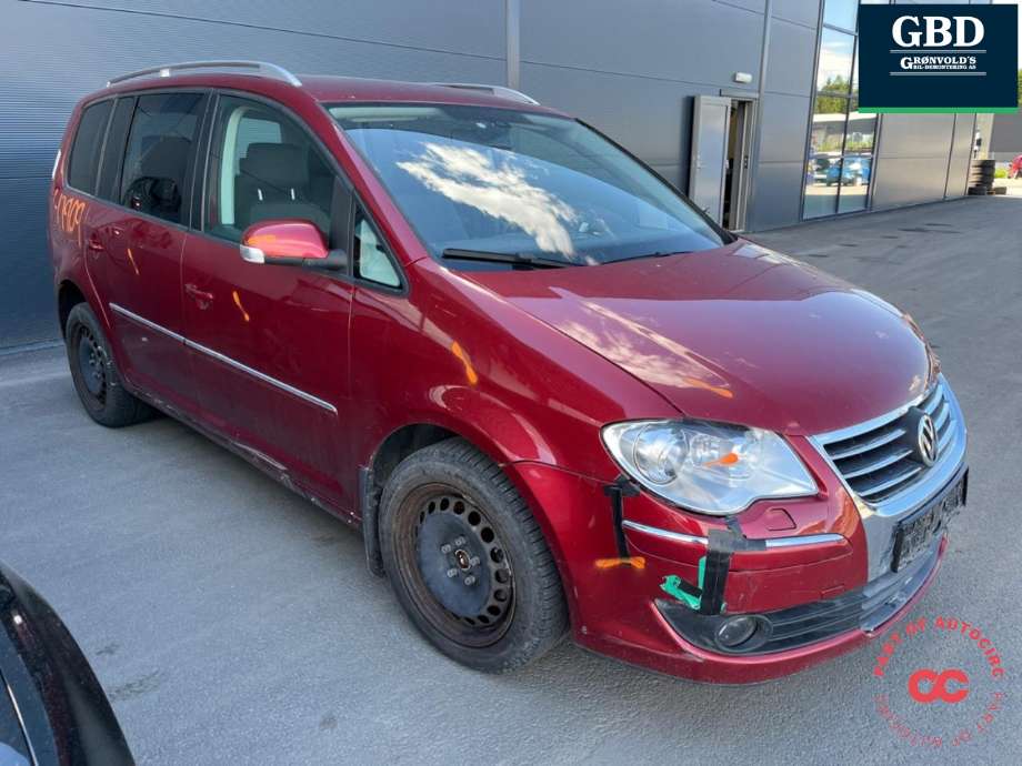 VW Touran 2007-2010 (Type I, Fase 2) , Motorkode: BLS, Girkassekode: KMZ