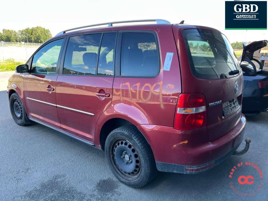 VW Touran 2007-2010 (Type I, Fase 2) , Motorkode: BLS, Girkassekode: KMZ