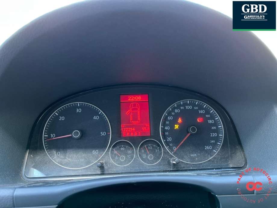 VW Touran 2007-2010 (Type I, Fase 2) , Motorkode: BLS, Girkassekode: KMZ
