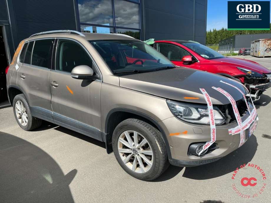 VW Tiguan, 2011-2016 (Type I, Fase 2)  delebil , Motorkode: CFFB, Girkassekode: MYG