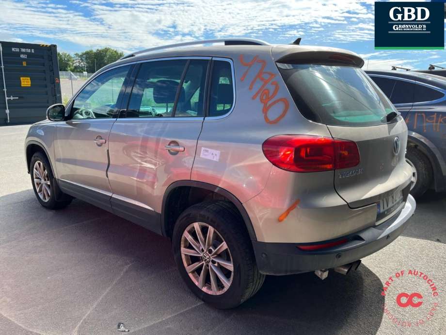 VW Tiguan 2011-2016 (Type I, Fase 2) , Motorkode: CFFB, Girkassekode: MYG