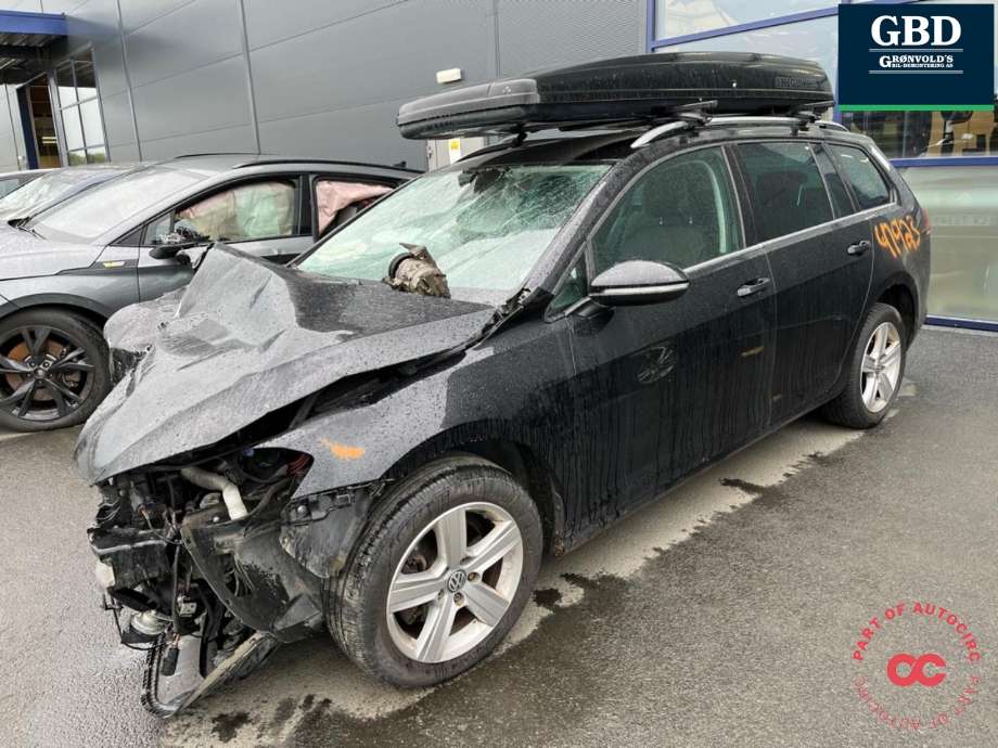 VW Golf VII 2012-2017 (Fase 1) , Motorkode: CXSA, Girkassekode: QRL
