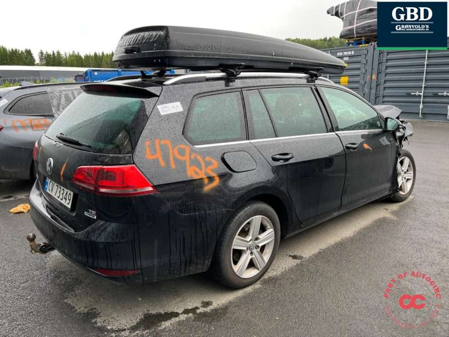 VW Golf VII 2012-2017 (Fase 1) , Motorkode: CXSA, Girkassekode: QRL