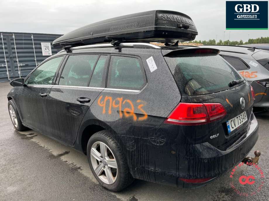 VW Golf VII 2012-2017 (Fase 1) , Motorkode: CXSA, Girkassekode: QRL