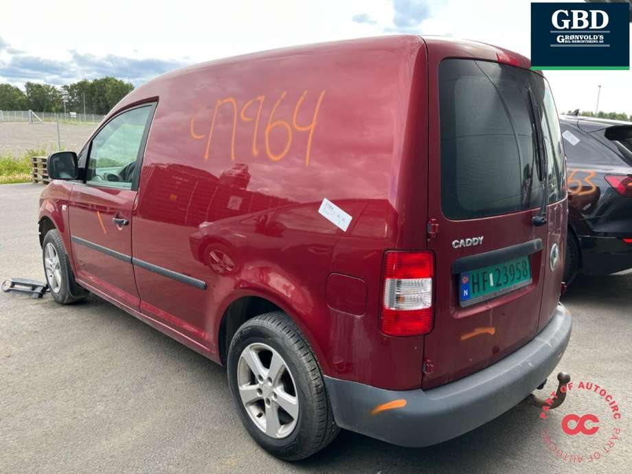 VW Caddy 2004-2010 (Type III, Fase 1) , Motorkode: BLS, Girkassekode: JCS