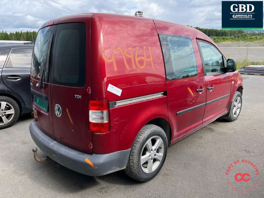 VW Caddy 2004-2010 (Type III, Fase 1) , Motorkode: BLS, Girkassekode: JCS