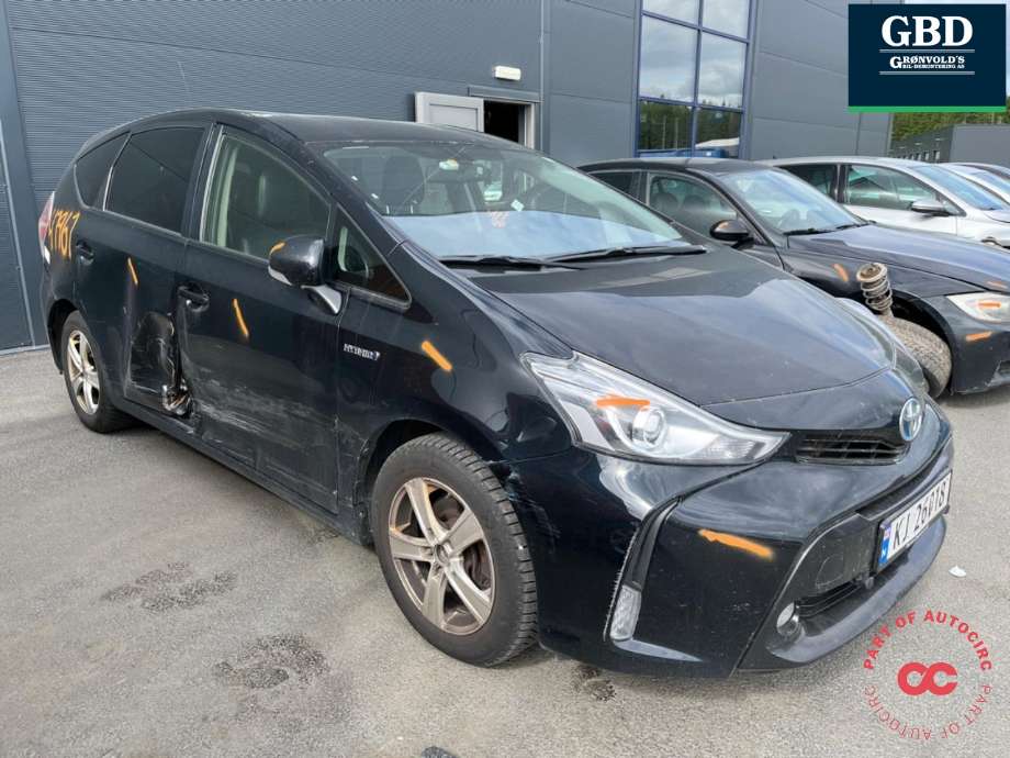 Toyota Prius +7 2012-2020 (Type III) (stasjonsvogn) (stasjonsvogn), Motorkode: 2ZR-FXE, Girkassekode: 3090047073