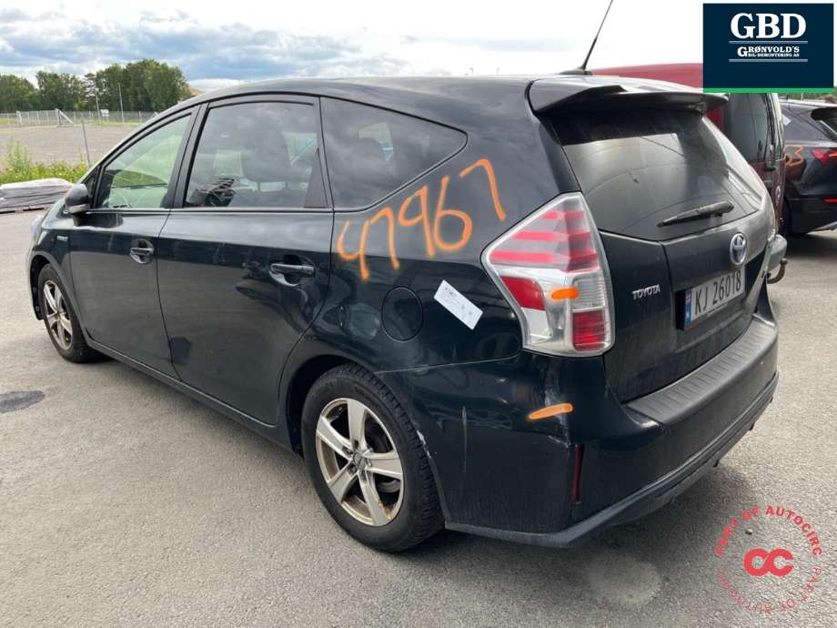 Toyota Prius +7 2012-2020 (Type III) (stasjonsvogn) (stasjonsvogn), Motorkode: 2ZR-FXE, Girkassekode: 3090047073