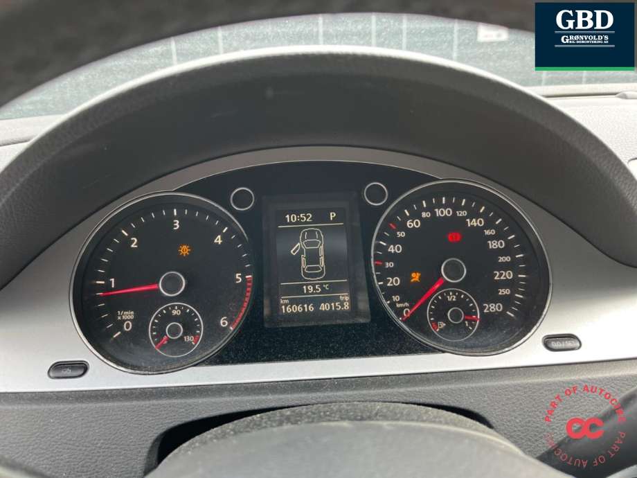 VW CC 2008-2012 (PASSAT CC) (PASSAT CC), Motorkode: CBAB, Girkassekode: LQV
