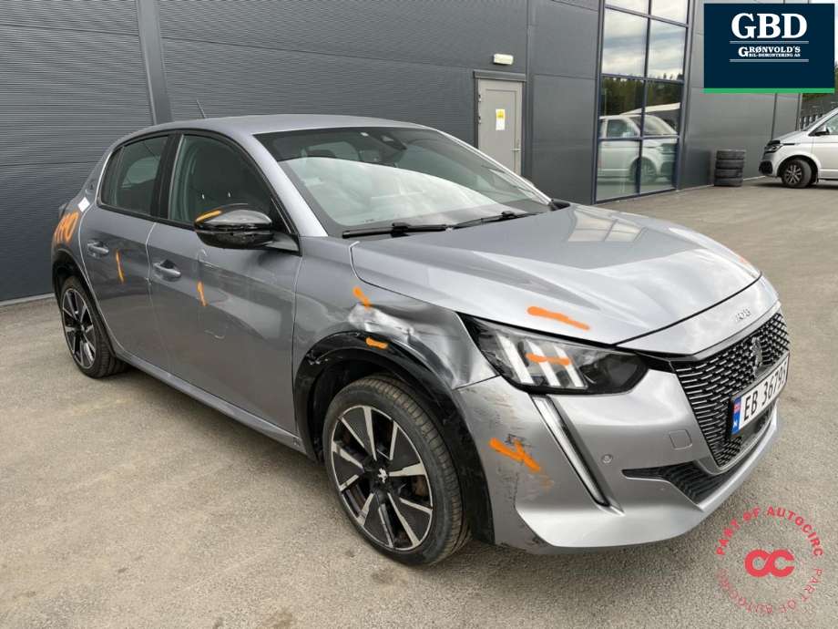 Peugeot e-208 2019-->> , Motorkode: ZK01, Girkassekode: 