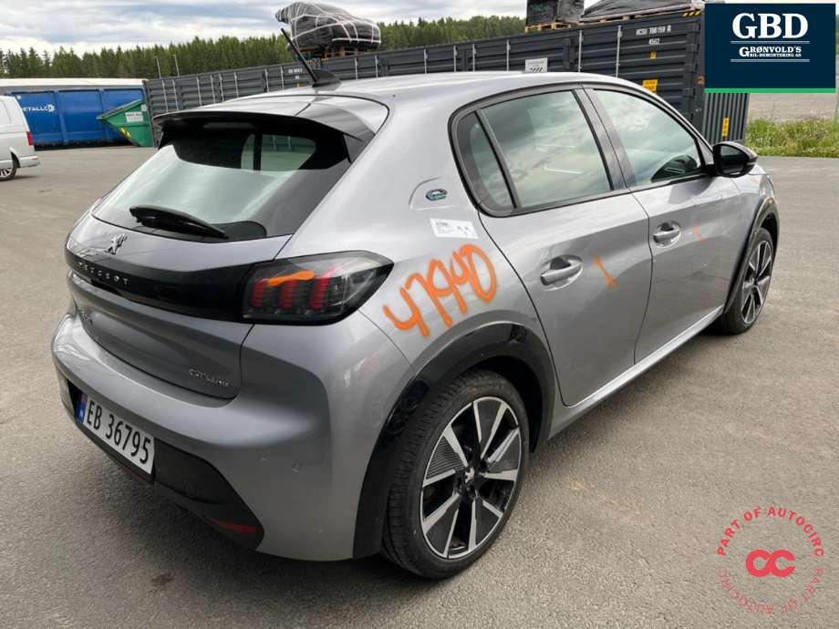 Peugeot e-208 2019-->> , Motorkode: ZK01, Girkassekode: 