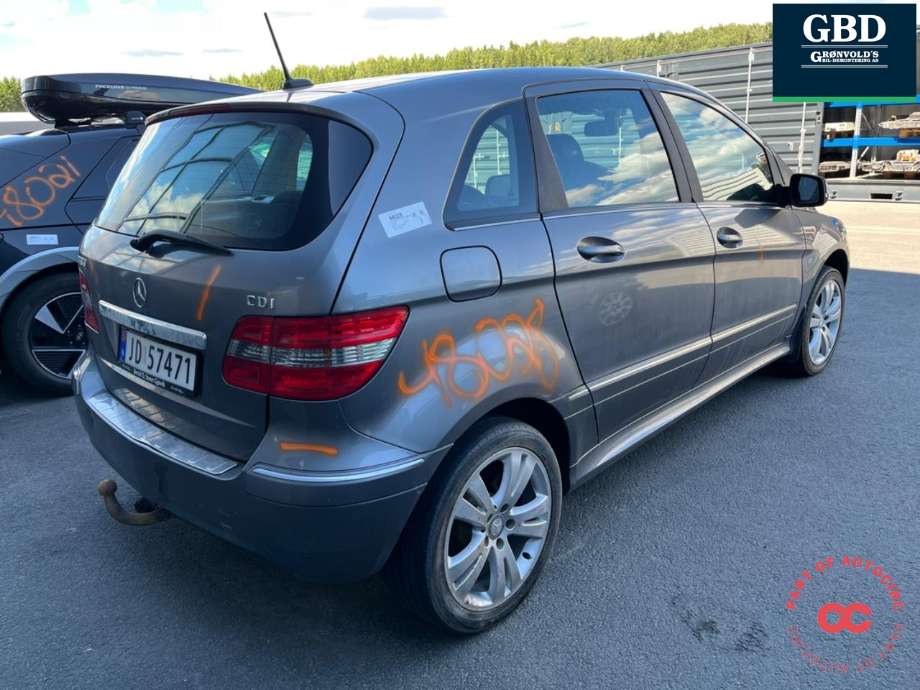 Mercedes B-Klasse 2008-2011 (Fase 2) (W245) (W245), Motorkode: OM640.940, Girkassekode: A 169 360 07 00