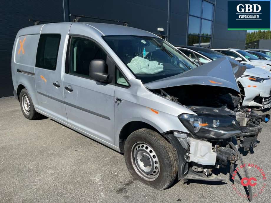 VW Caddy 2015-2020 (Type III, Fase 3) , Motorkode: CUUD, Girkassekode: QYX