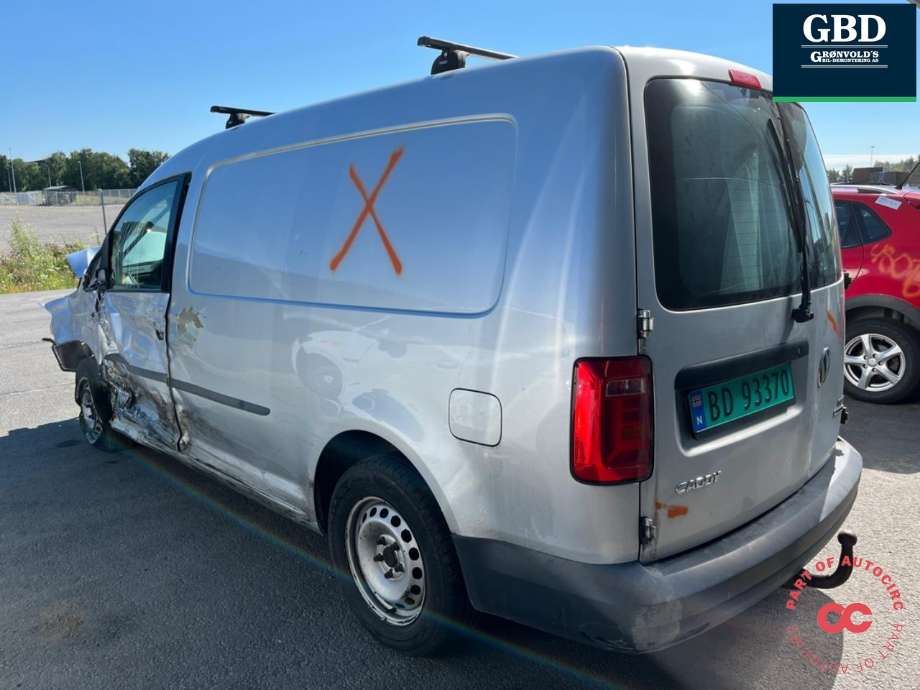VW Caddy 2015-2020 (Type III, Fase 3) , Motorkode: CUUD, Girkassekode: QYX