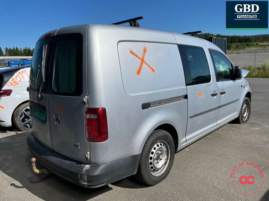 VW Caddy 2015-2020 (Type III, Fase 3) , Motorkode: CUUD, Girkassekode: QYX