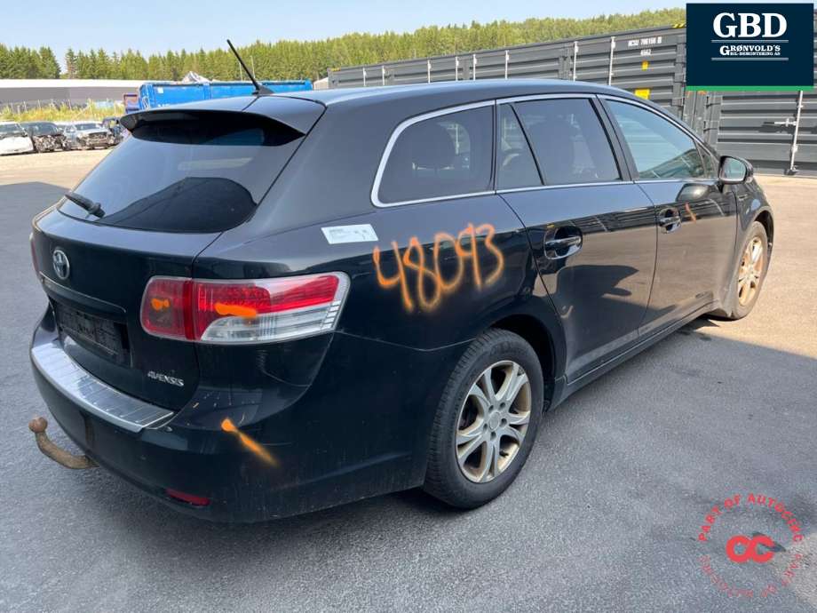 Toyota Avensis 2009-2015 (Type III, Fase 1) , Motorkode: 1AD-FTV, Girkassekode: 3030020A90