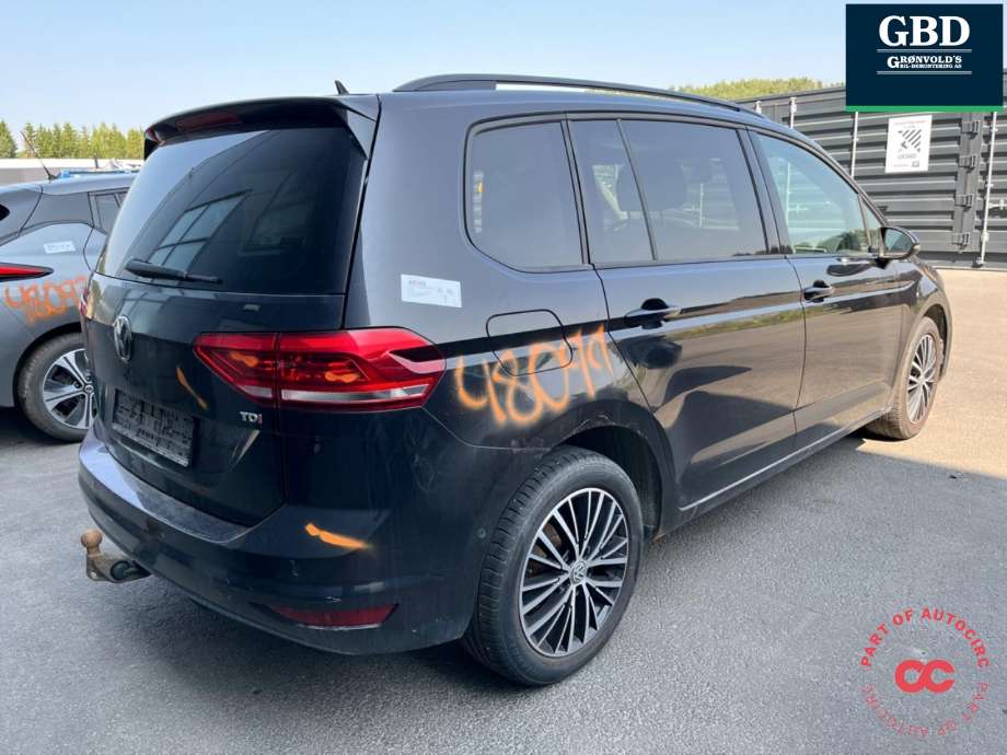 VW Touran 2015-2021 (Type II) , Motorkode: CRKB, Girkassekode: QXB
