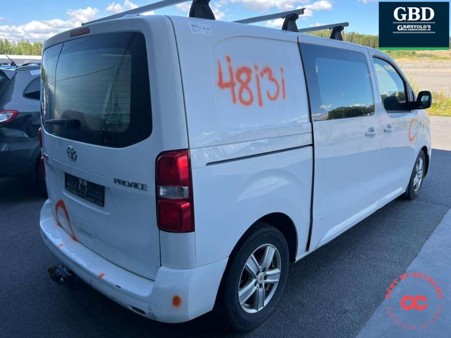 Toyota Proace 2016-->> (Type II) , Motorkode: BH01| 3WZ-HV, Girkassekode: