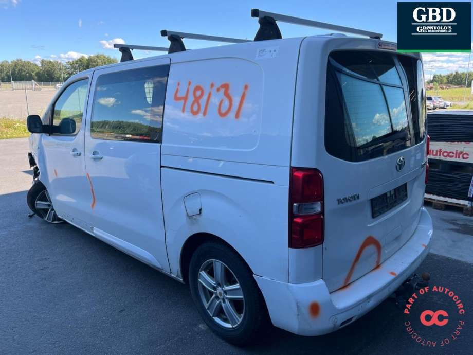 Toyota Proace 2016-->> (Type II) , Motorkode: BH01| 3WZ-HV, Girkassekode: