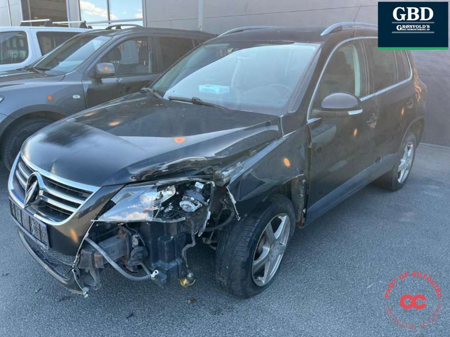 VW Tiguan 2007-2011 (Type I, Fase 1) , Motorkode: CBAB, Girkassekode: JBG