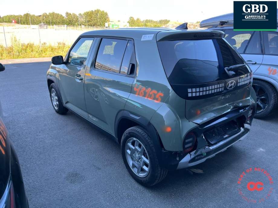 Hyundai Inster 2025-->> , Motorkode: EM08, Girkassekode: TRINNLØS