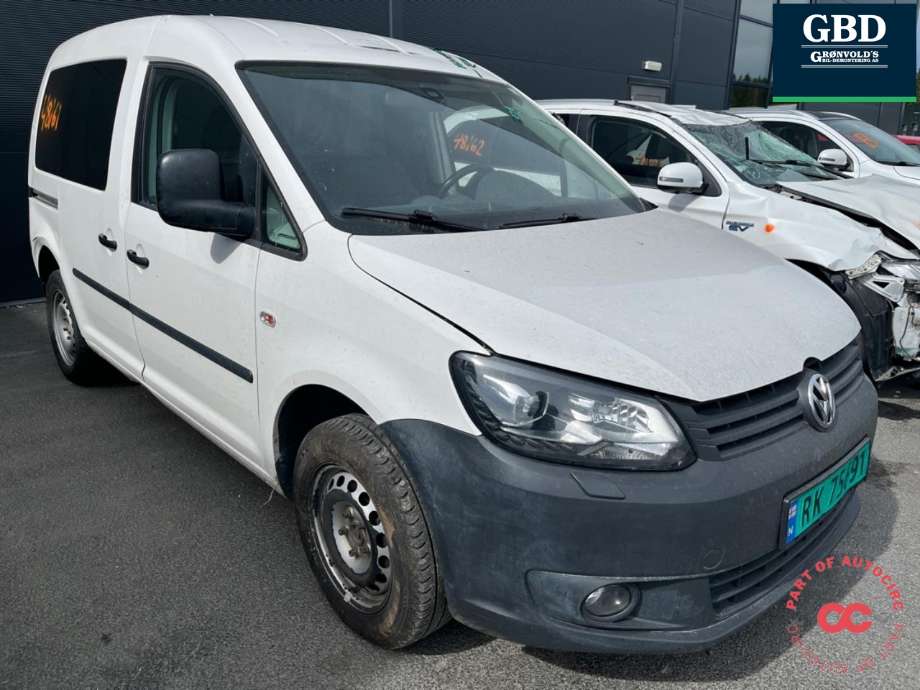 VW Caddy 2010-2015 (Type III, Fase 2) , Motorkode: CAYD, Girkassekode: PWH