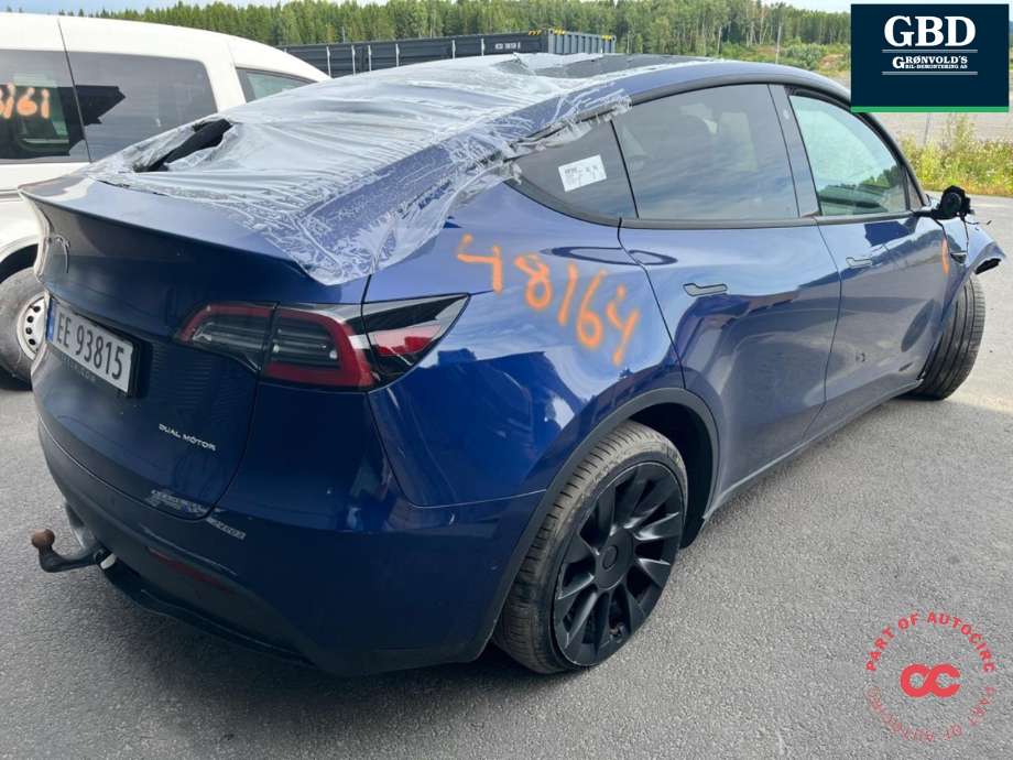 Tesla Model Y 2021-2024 (Type I) , Motorkode: 3D3|3D7, Girkassekode: TRINNLØS