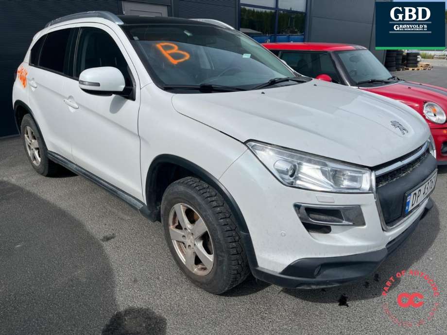 Peugeot 4008 2012-2017 , Motorkode: 9H05, Girkassekode: 16 088 803 80