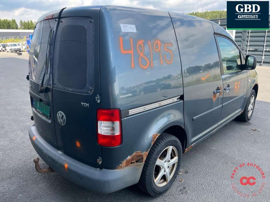 VW Caddy 2004-2010 (Type III, Fase 1) , Motorkode: BLS, Girkassekode: JCS