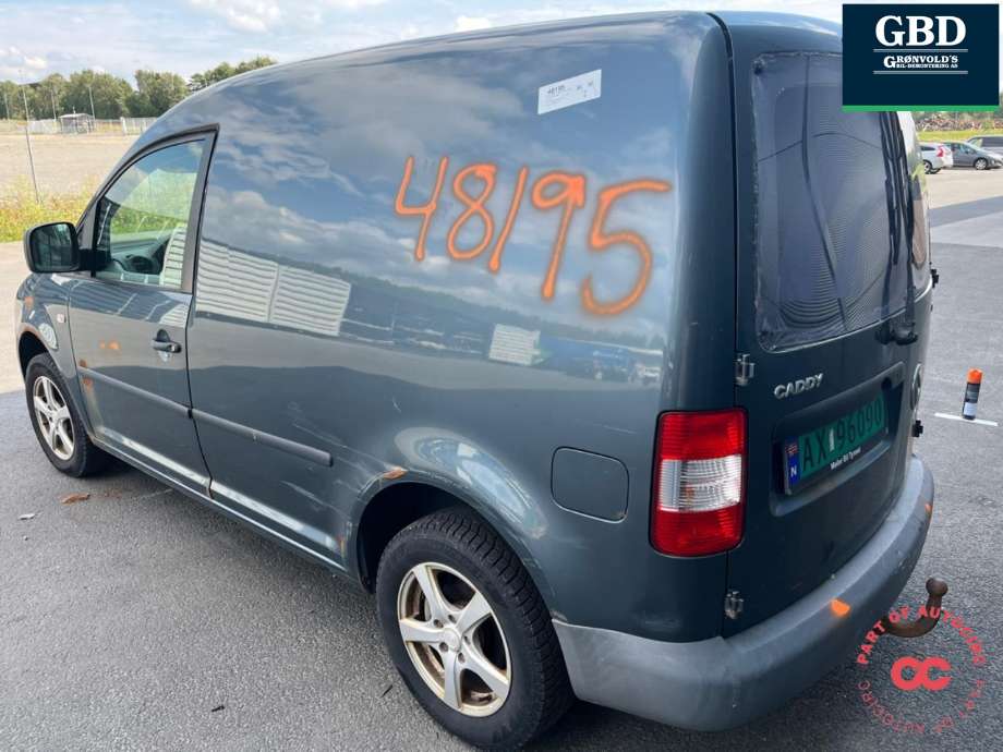 VW Caddy 2004-2010 (Type III, Fase 1) , Motorkode: BLS, Girkassekode: JCS
