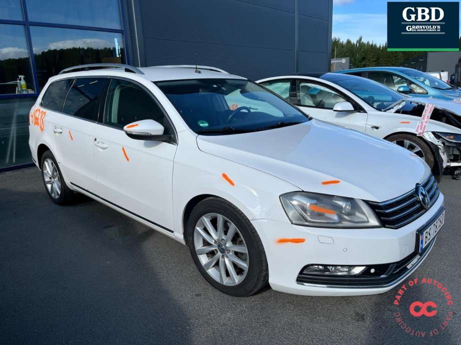 VW Passat, 2011-2015 (B7) (B7) delebil , Motorkode: CFGB, Girkassekode: NMC