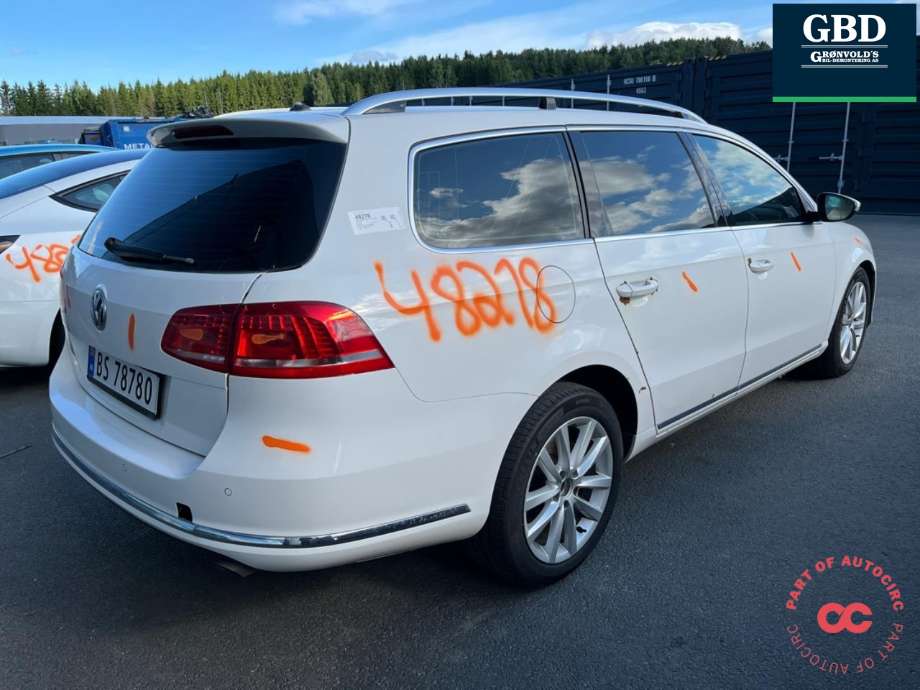 VW Passat 2011-2015 (B7) delebil , Motorkode: CFGB, Girkassekode: NMC