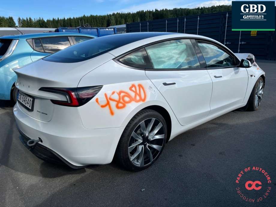 Tesla Model 3 2024-->> (Fase 2) , Motorkode: 3D3|3D7, Girkassekode: 