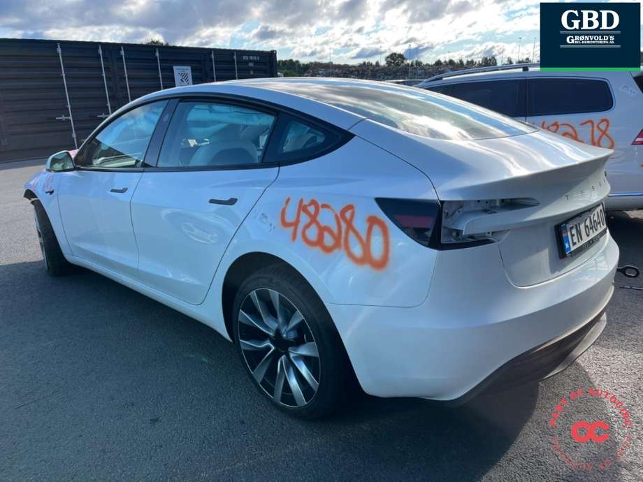 Tesla Model 3 2024-->> (Fase 2) , Motorkode: 3D3|3D7, Girkassekode: 