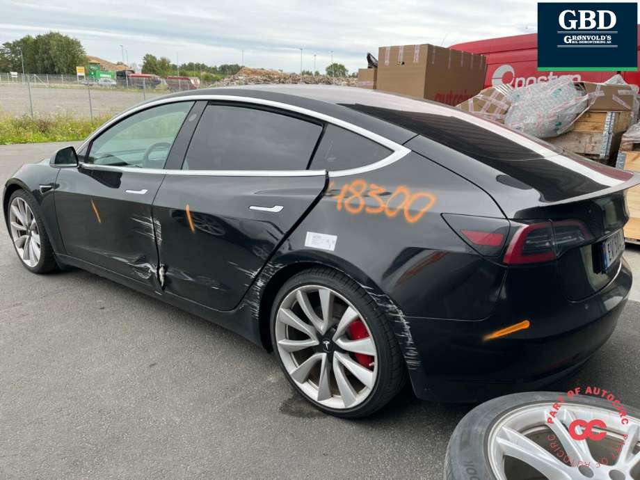 Tesla Model 3 2018-2023 (Fase 1) , Motorkode: 3D3|3D1, Girkassekode: 