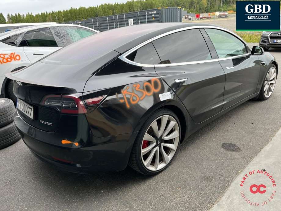 Tesla Model 3 2018-2023 (Fase 1) , Motorkode: 3D3|3D1, Girkassekode: 