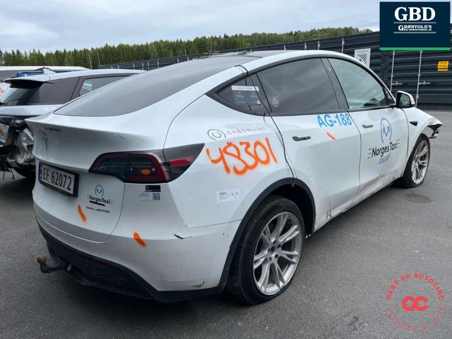 Tesla Model Y 2021-2024 (Type I) , Motorkode: 3D3|3D7, Girkassekode: 