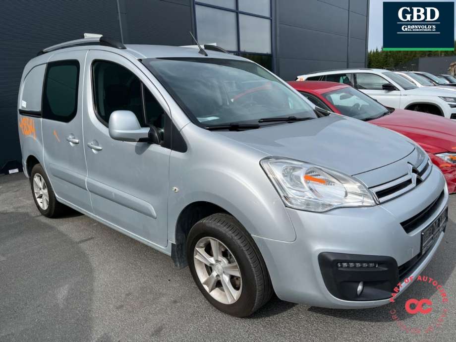 Citroën Berlingo 2015-2019 (Type II, Fase 2) , Motorkode: BH02, Girkassekode: 16 099 833 80