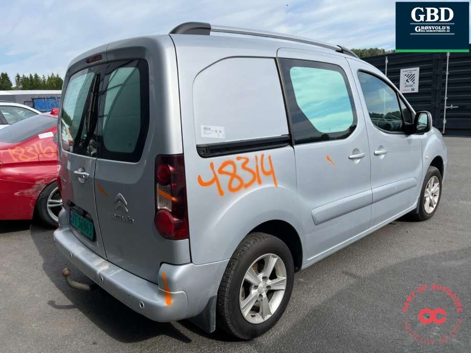 Citroën Berlingo 2015-2019 (Type II, Fase 2) , Motorkode: BH02, Girkassekode: 16 099 833 80