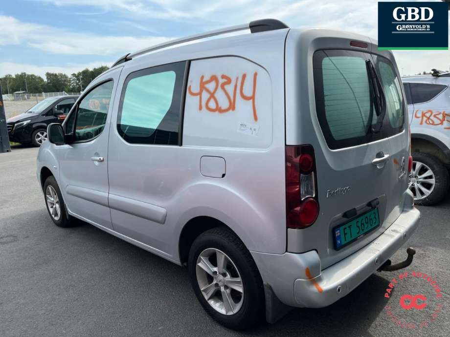 Citroën Berlingo 2015-2019 (Type II, Fase 2) , Motorkode: BH02, Girkassekode: 16 099 833 80